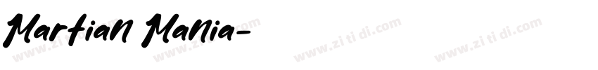 Martian Mania字体转换